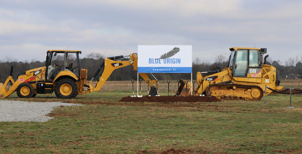 Blue Origin Breaks Ground on New World-Class Engine Production Facility in Huntsville, Alabama