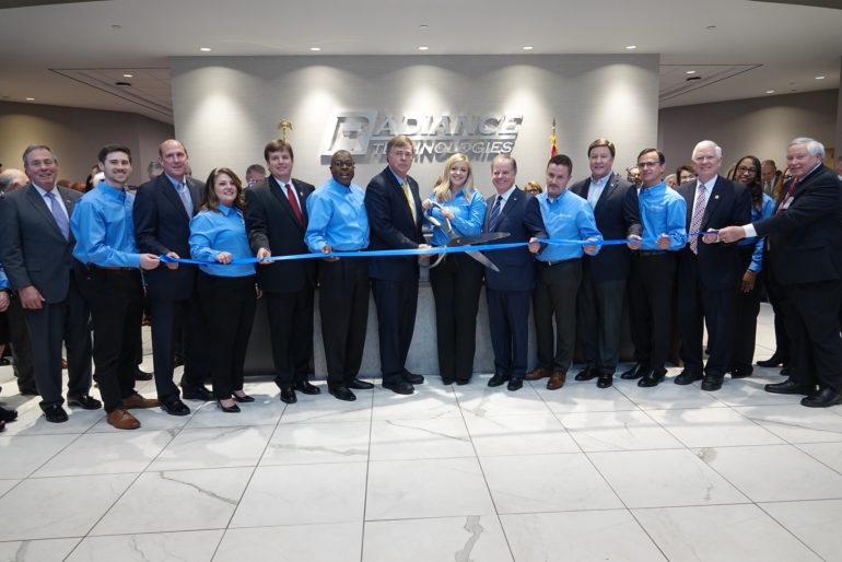 Radiance Technology celebrates opening of new facility with ribbon-cutting