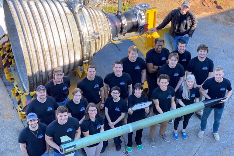 Student team’s NASA Student Launch rocket and rover effort is successful