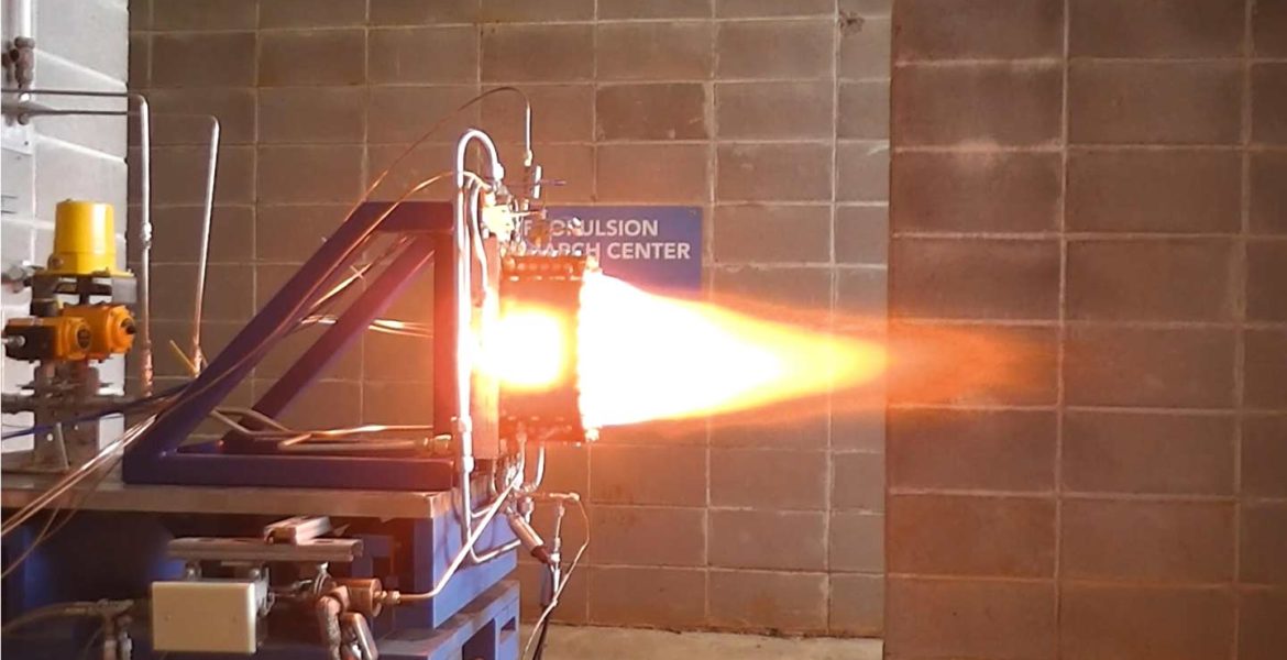 Rotating Detonation Engine test-fired for first time at UAH’s Johnson Research Center
