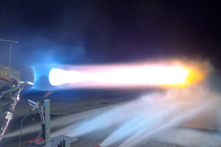 BLUE ORIGIN'S BE-7 ENGINE TESTING FURTHER DEMONSTRATES CAPABILITY TO LAND ON THE MOON