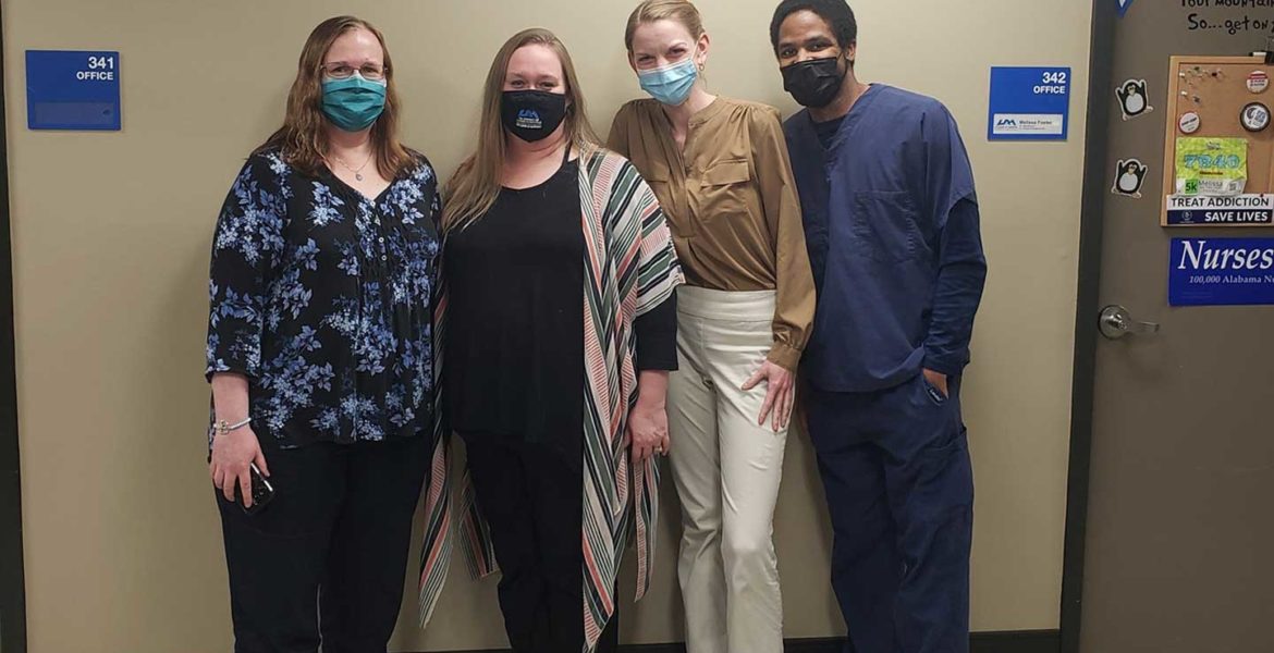 UAH Nursing faculty take student groups to administer COVID-19 vaccines