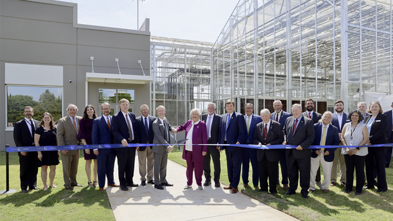 Governor Ivey Joins HudsonAlpha Leaders at Greenhouse Ribbon Cutting