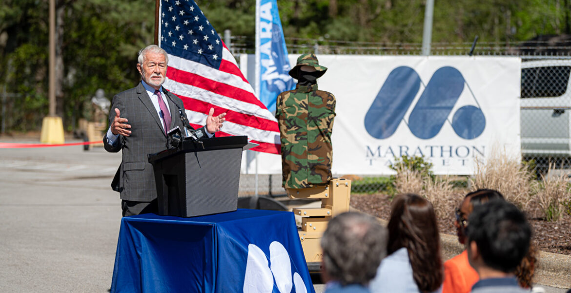 Marathon Robotics Held a Ribbon Cutting for the Nation’s First Autonomous Ground Robot Production Facility for Military and Police Training