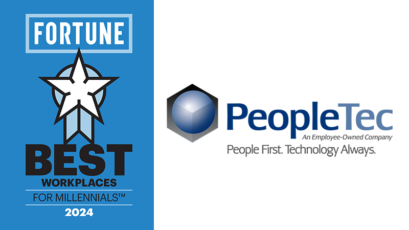 PeopleTec Named ‘Best Workplace For Millennials’ Six Consecutive Times