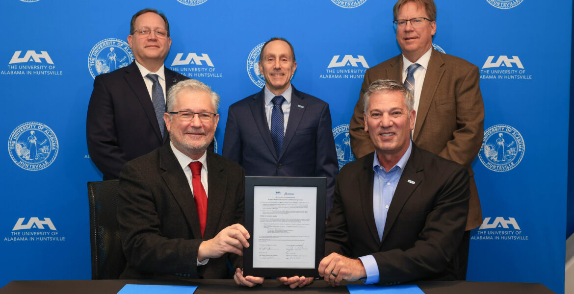 UAH signs MOU with Dassault Systèmes to bolster workforce development for high-demand technology and manufacturing sectors