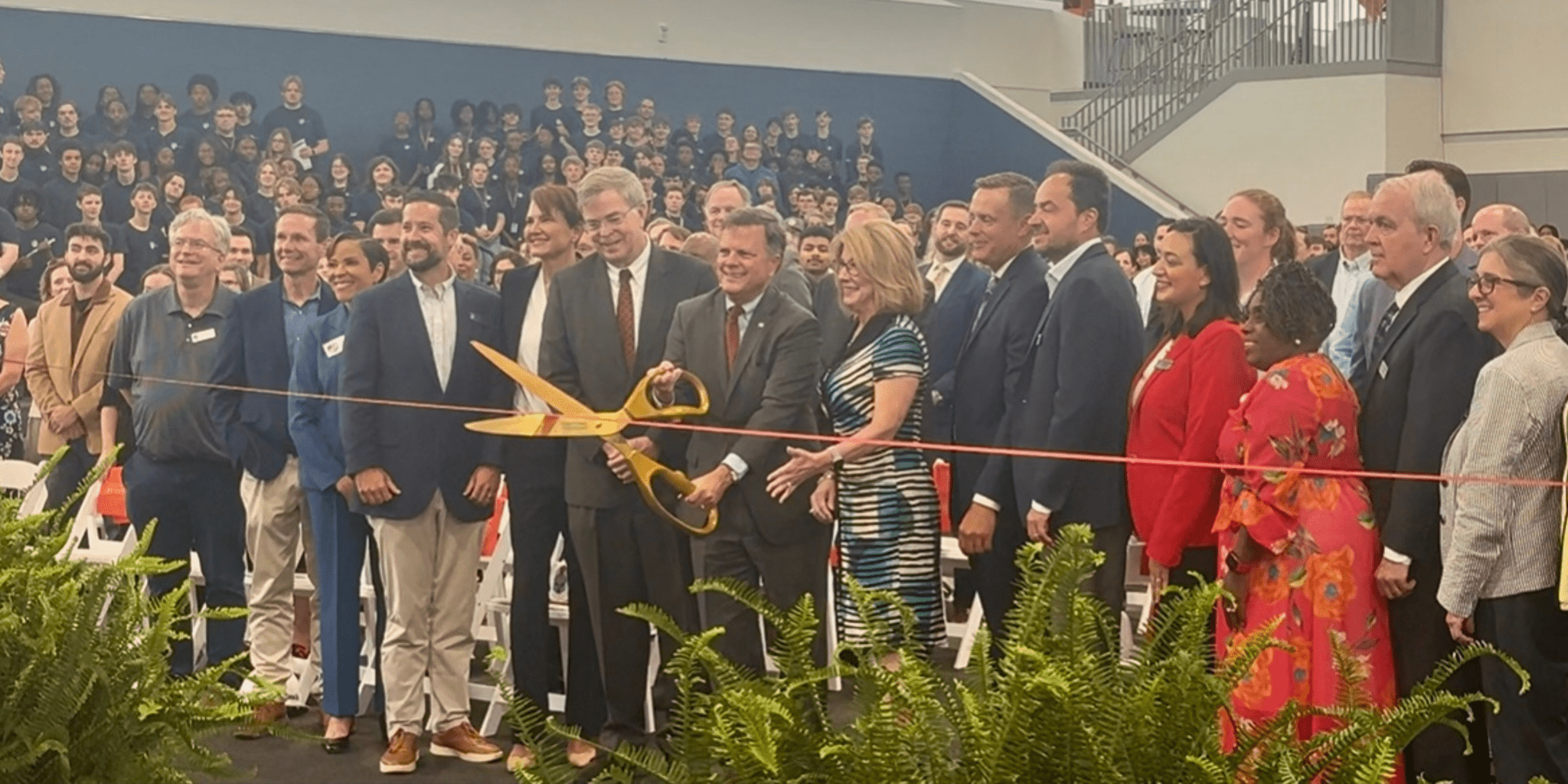 ASCTE opens $12.5 million Sentinel Center, announces $3 million gift for new student facility